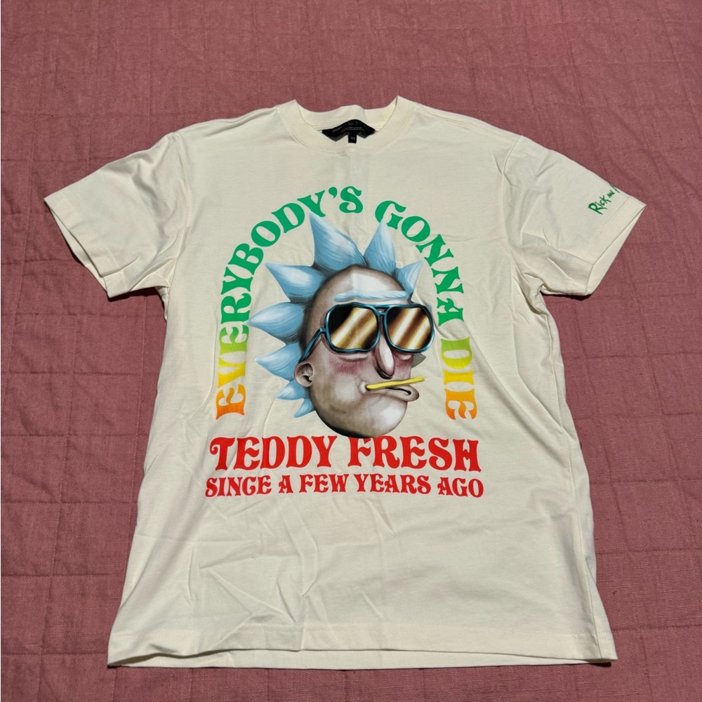 Teddy Fresh x Rick and Morty tshirt